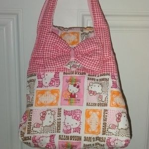 Cute homemade Hello Kitty bag